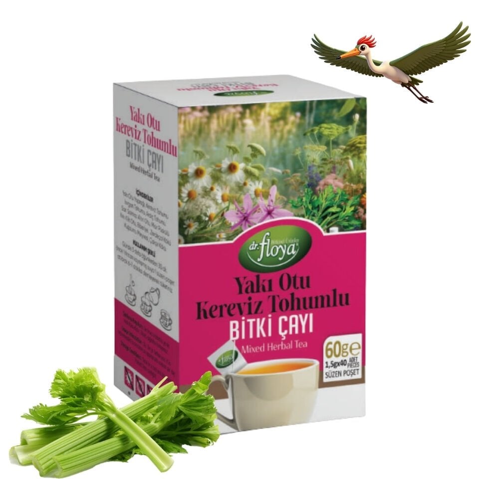 Dr. Floya Yakı Otlu Kerevizli Bitki Çayı - 60 Gr.