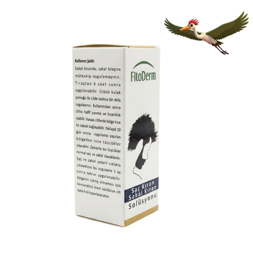 Fitoderm Saç ve Sakal Kıran Solüsyon - 20 ml.