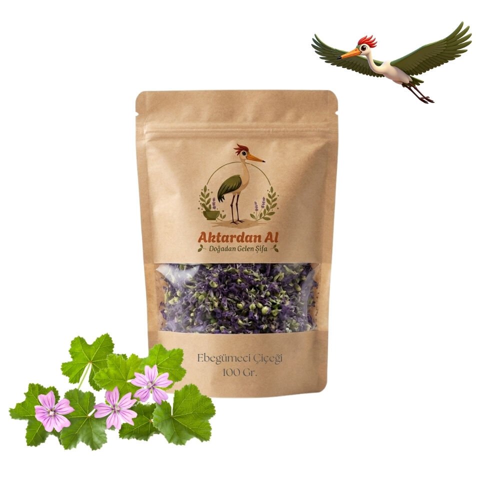 Ebegümeci Çiçeği - 100 Gr.