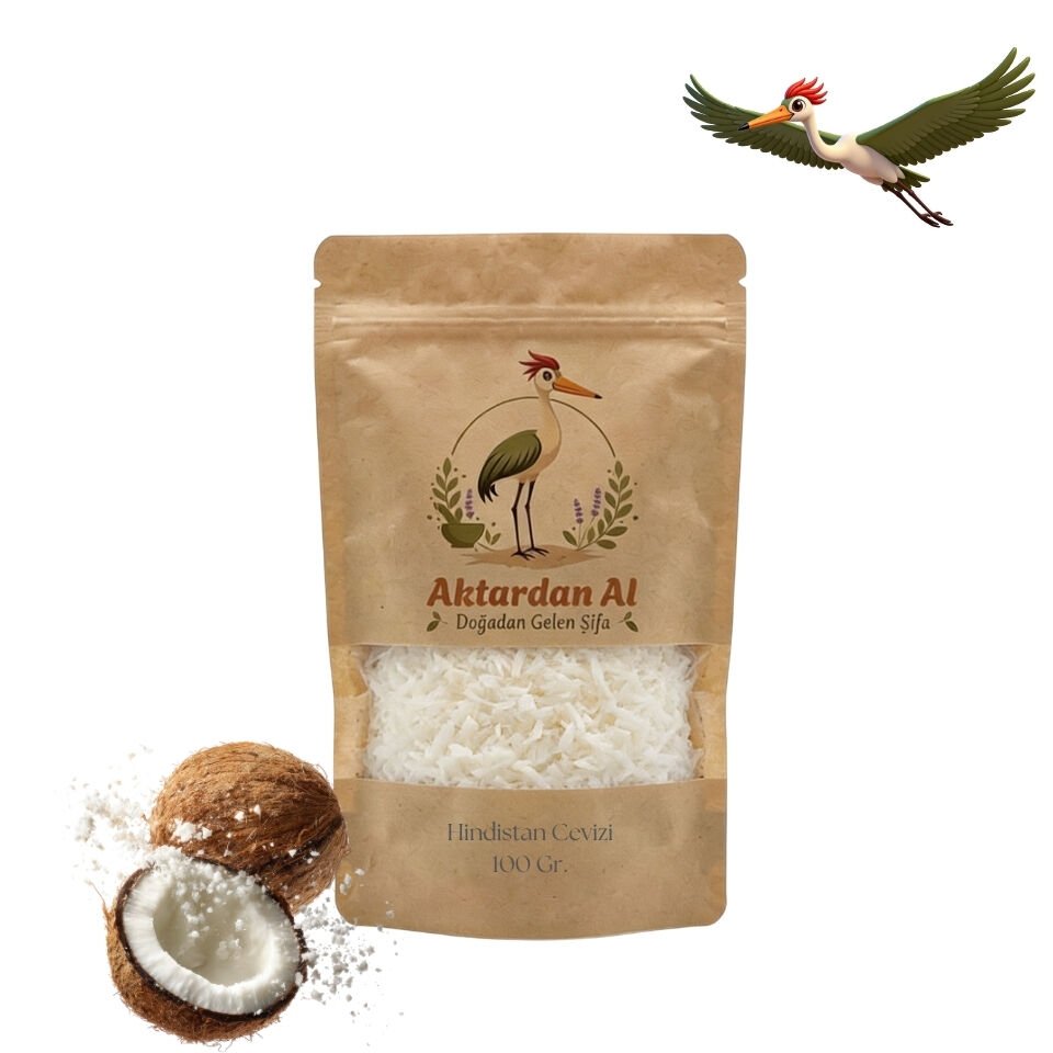 Rendelenmiş Hindistan Cevizi - 100 Gr.
