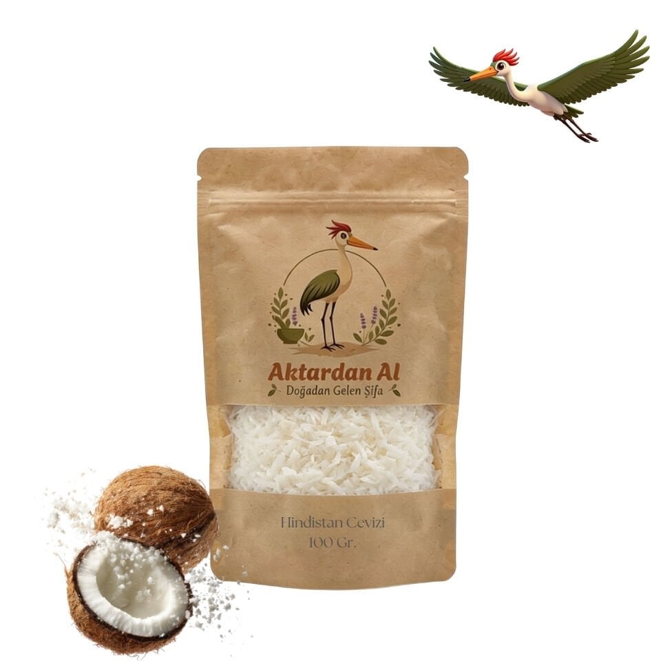 Rendelenmiş Hindistan Cevizi - 100 Gr.