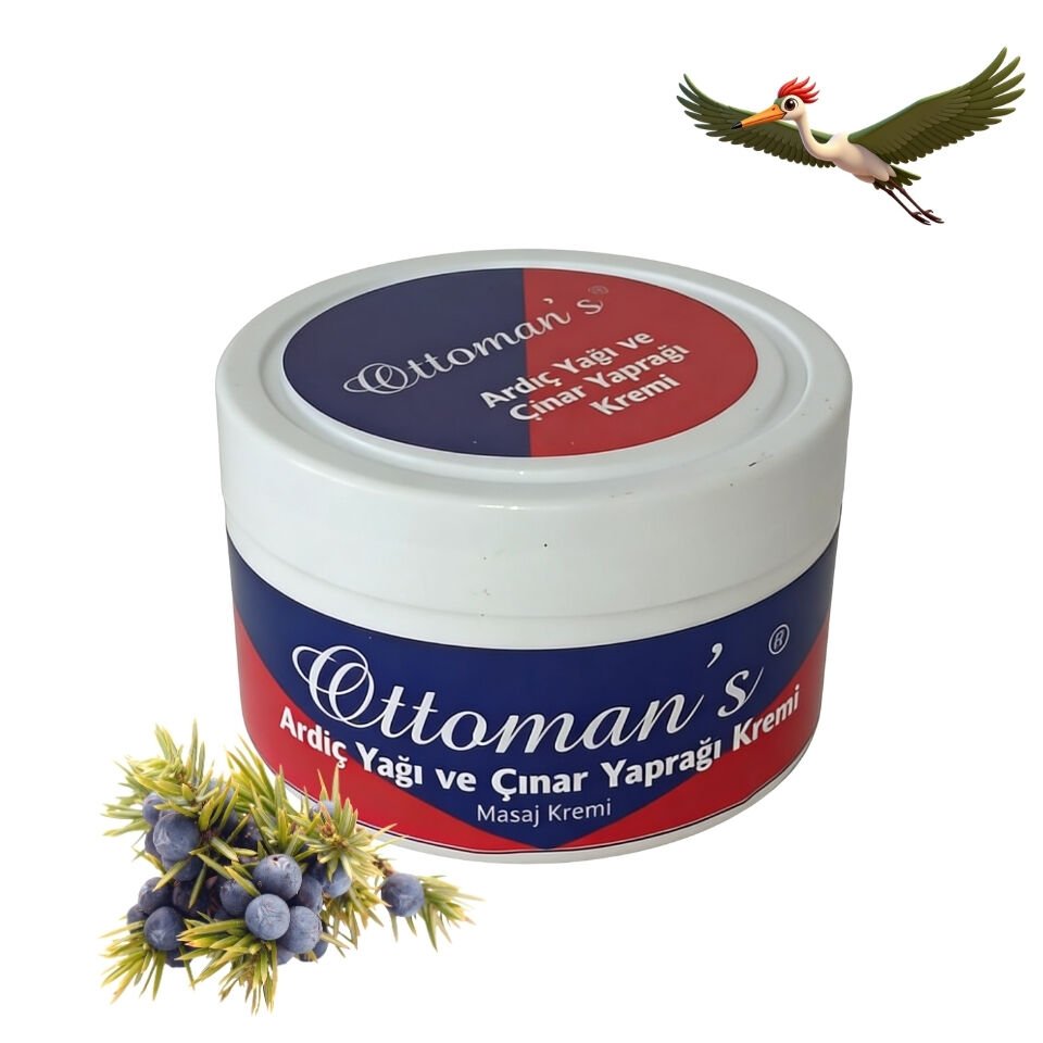 Otomans Ardıç Yağı ve Çınar Yaprağı Kremi - 100 ml.