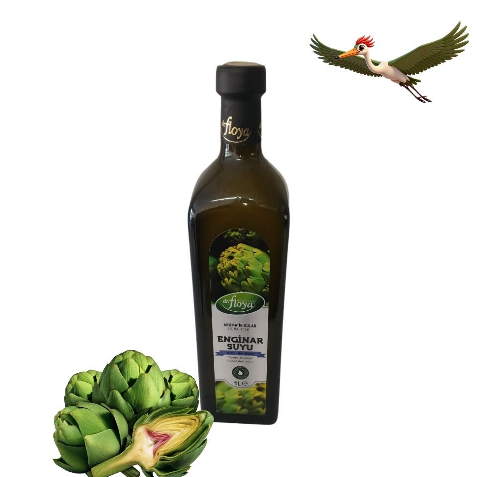 Dr. Floya Enginar Suyu - 1 Litre - Cam Şişe