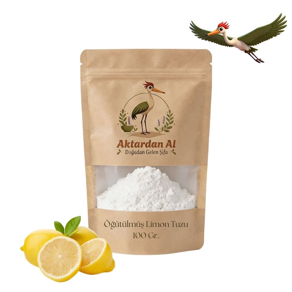 Öğütülmüş Limon Tuzu - 100 Gr.