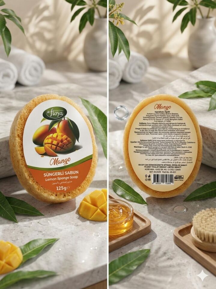 Dr. Floya Süngerli Sabun - Mango