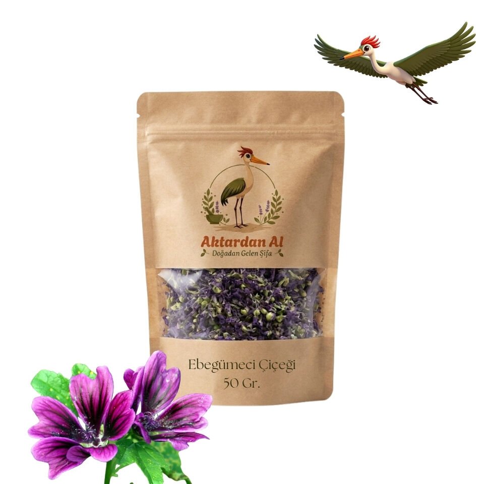 Ebegümeci Çiçeği - 50 Gr.