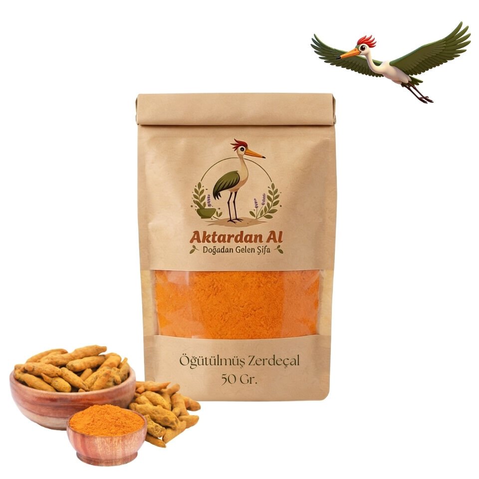 Öğütülmüş Zerdeçal - 50 Gr.