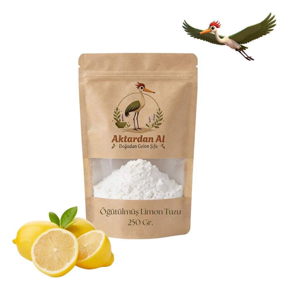 Öğütülmüş Limon Tuzu - 250 Gr.