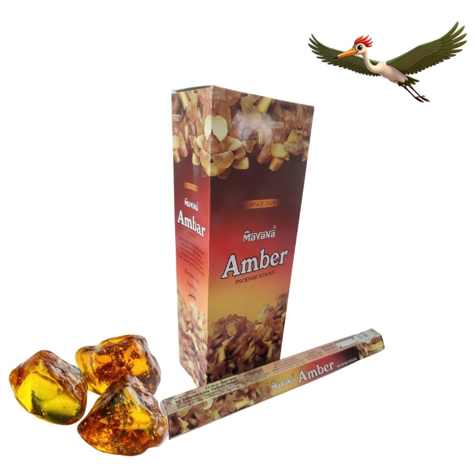 Amber Kokulu Tütsü -20 Adet