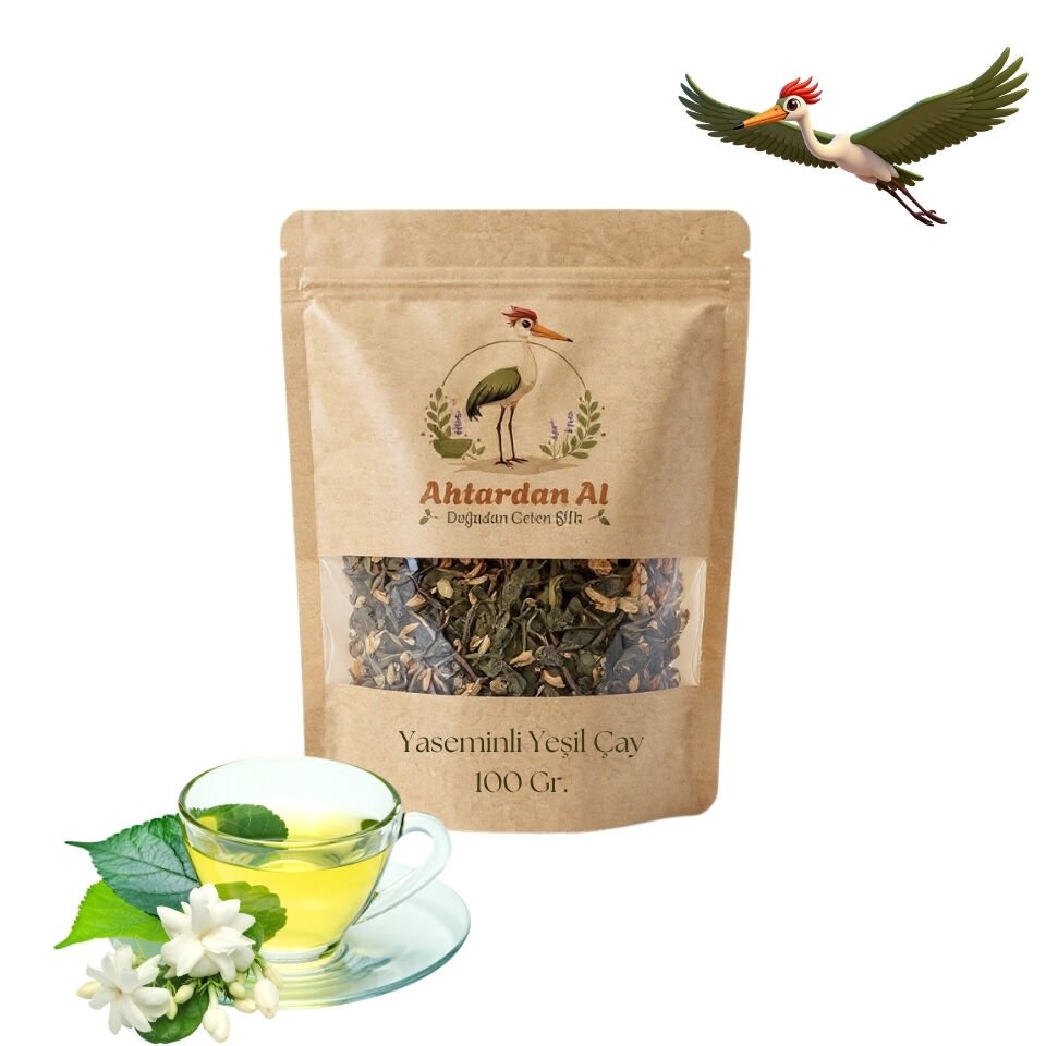 Yaseminli Yeşil Çay - 100 Gr.