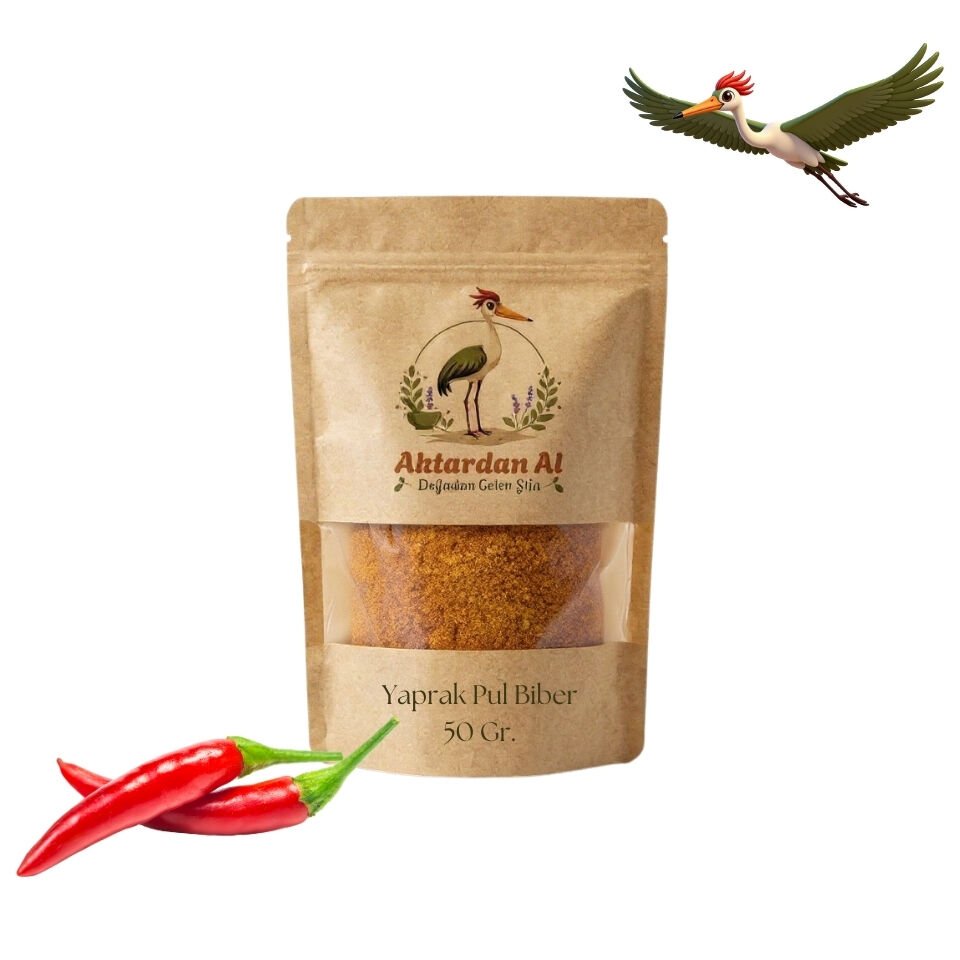 Yaprak Pul Biber - 50 Gr.