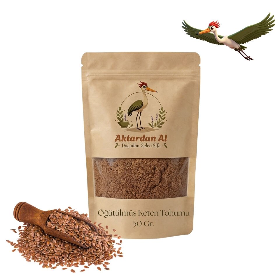 Öğütülmüş Keten Tohumu - 50 Gr.