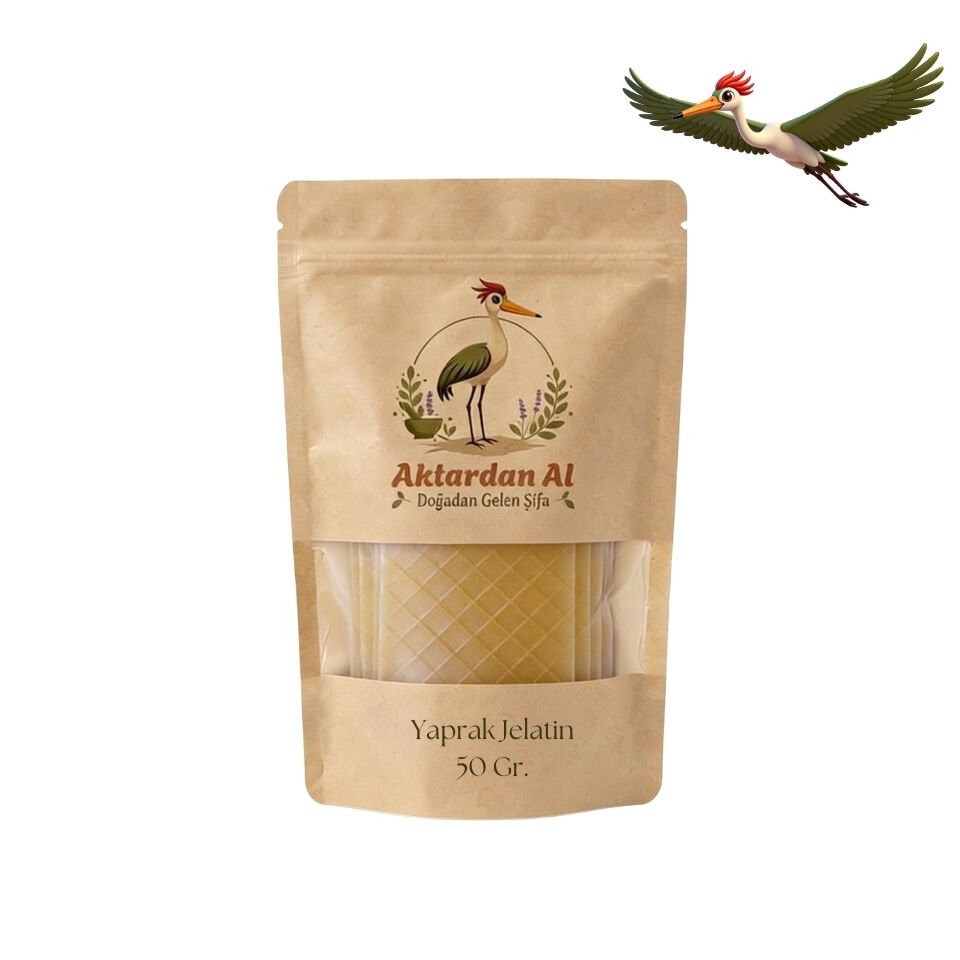 Yaprak Jelatin - 50 Gr.