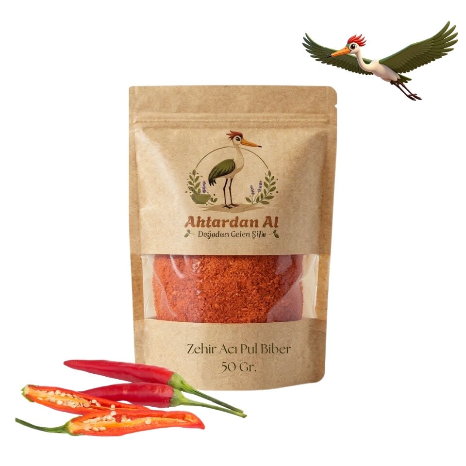 Ekstra Acı Pul Biber - 50 Gr.